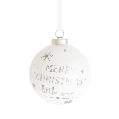 Disney Christmas Collection Julekuler^Winnie & Piglet Merry Christmas Ceramic Bauble