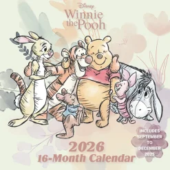 Winnie the Pooh 2026 Square Calendar* Kalendere