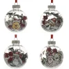 Disney-jul Winnie the Pooh Baubles Set of 4* Julekuler