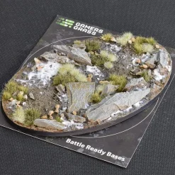 Gamers Grass Basing & Modellering^Winter Bases Oval 170 mm (1)