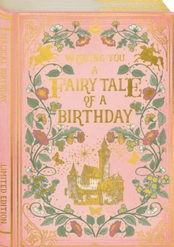 Kort, Bursdag & Anledning^Wishing You a Fairy Tale of a Birthday, kort 120 x 170mm