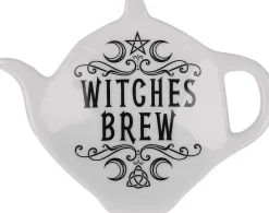 Alchemy England-servise Servisesett^Witches Brew Teabag & Spoon rest