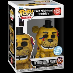 Funko POP! Games Withered Golden Freddy POP! Games Vinyl Figure* Funko! Pop