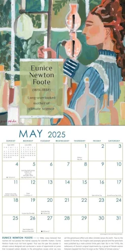 Amber Lotus Publishing Women Who Rock Our World 2025 Wall Calendar: Voting Is My Superpower* Filosofi & Livsstil|Biografier