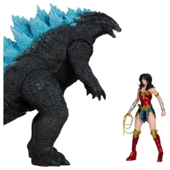 DC Multiverse Actionfigurer^Wonder Woman vs Atomic Blast Godzilla Monsteverse Action Figure 2-Pack 18 cm