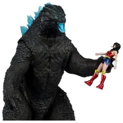 DC Multiverse Actionfigurer^Wonder Woman vs Atomic Blast Godzilla Monsteverse Action Figure 2-Pack 18 cm