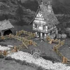 Battle Systems Kart & Battlemaps|Terreng & Tilbehør^Wooden Fencing , Fantasy Terrain