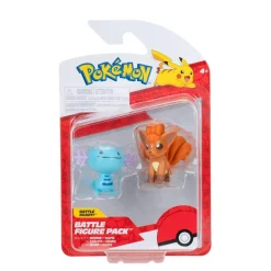 Samleobjekter^Wooper and Vulpix Battle Feature Figure 2-Pack