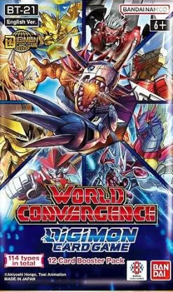 Digimon^World Convergence Booster Pack (BT-21)
