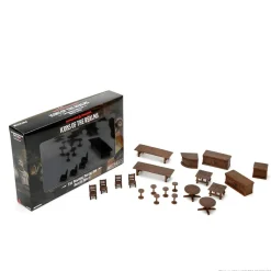 WizKids Kart & Battlemaps|Terreng & Tilbehør^Yawning Portal Inn Bars & Tables Dungeons & Dragons Icons of the Realms Box Set