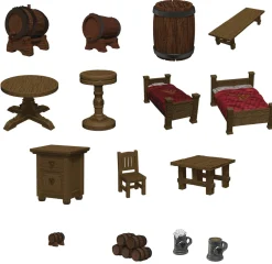 WizKids Yawning Portal Inn Beds & Bottles Dungeons & Dragons Icons of the Realms Box Set* Terreng & Tilbehør|Kart & Battlemaps