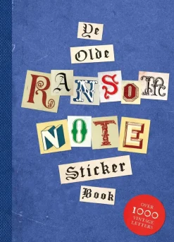 Luke Herriott Tegne & Male^Ye Olde Ransom Note Sticker Book: Over 2000 peel-off letters for your anonymous messages!