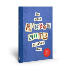 Luke Herriott Tegne & Male^Ye Olde Ransom Note Sticker Book: Over 2000 peel-off letters for your anonymous messages!