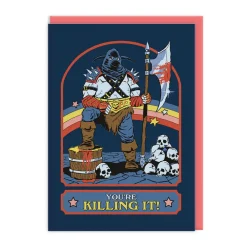 Kort, Bursdag & Anledning^You're Killing It Greeting Card