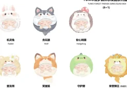 Blind boks Mystery Box^YUMO Forest Friends Trading Figure