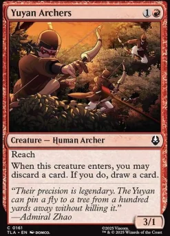 Yuyan Archers (Enkeltkort)* Singles (Løskort)|Singles (Løskort)