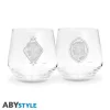 Glass^Zelda & Link Glasses Set of 2 30cl