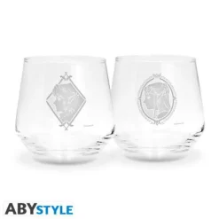 Glass^Zelda & Link Glasses Set of 2 30cl
