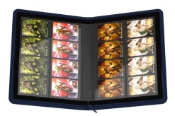 Zipfolio 16-Pocket Blue XenoSkin (320) Portfolio* Album, Ark & Permer