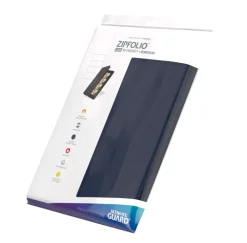 Zipfolio 16-Pocket Blue XenoSkin (320) Portfolio* Album, Ark & Permer