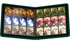 Zipfolio 24-Pocket Quadrow Green XenoSkin (480) Portfolio* Album, Ark & Permer