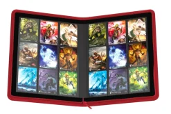 Zipfolio 18-Pocket Red XenoSkin (360) Portfolio* Album, Ark & Permer