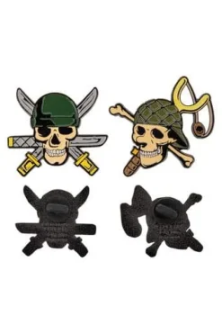 Buttons^Zoro & Usopp Pins Set of 2